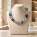 Collar de Fluorita multicolor