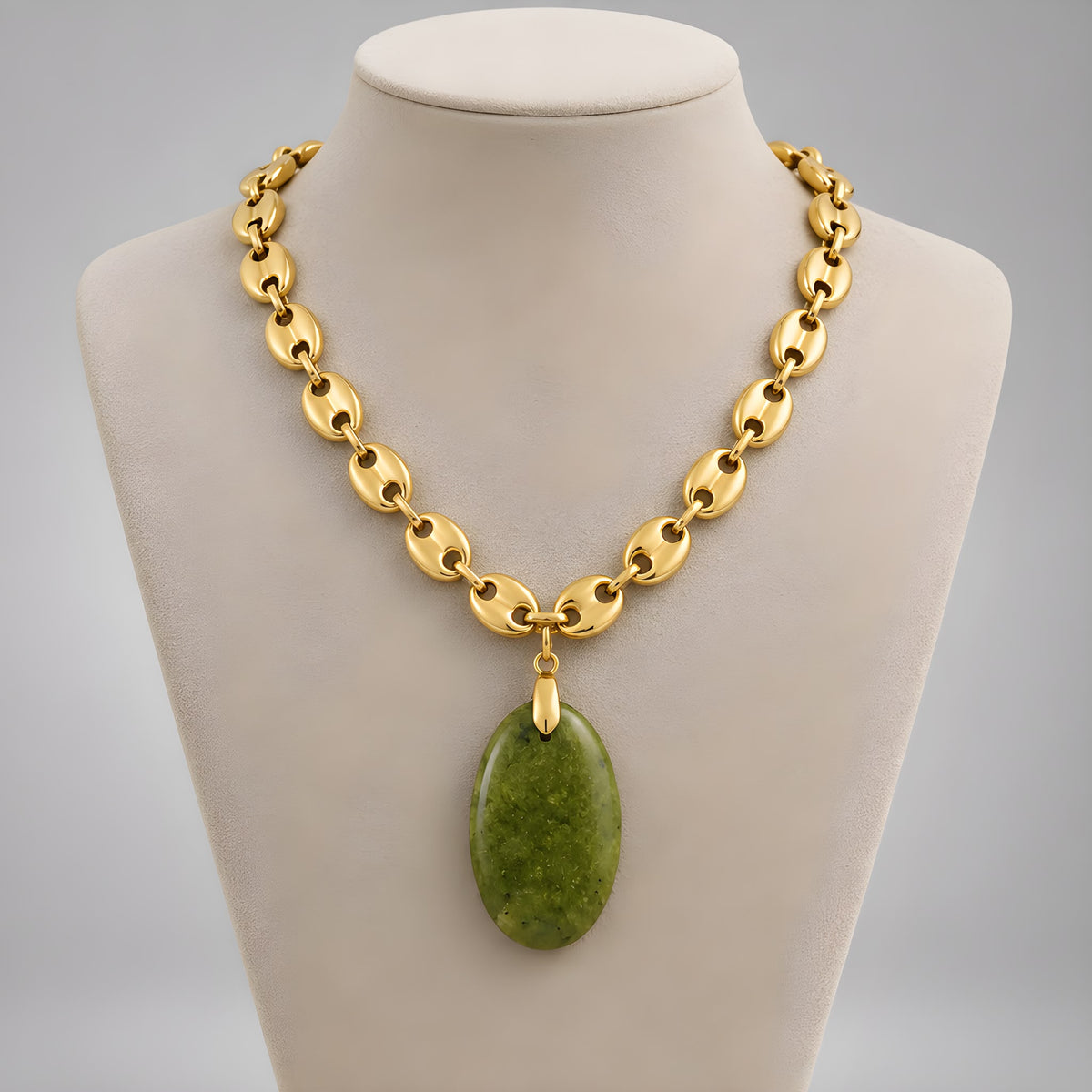 💚 COLLAR ÓPALO ANDINO VERDE