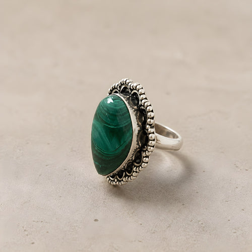 Anillos de Malaquita